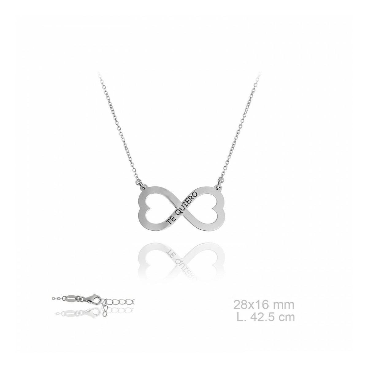 Collar Infinito LAS JOYAS DE IRENE Plata