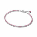 Pulsera de Tenis Fina RosaPANDORA - 593927C02