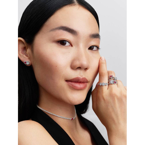 PANDORA ANILLO TRES CORAZONES PLATA - 194413C01