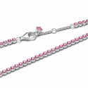 Pulsera de Tenis Fina RosaPANDORA - 593927C02
