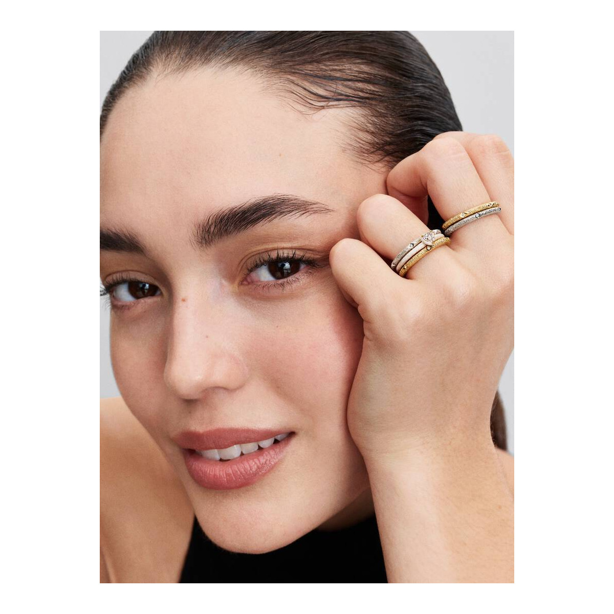 Anillo Corazón Chakra BlancoPANDORA - 163088C01