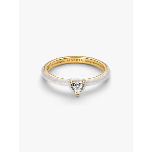 Anillo Corazón Chakra BlancoPANDORA - 163088C01