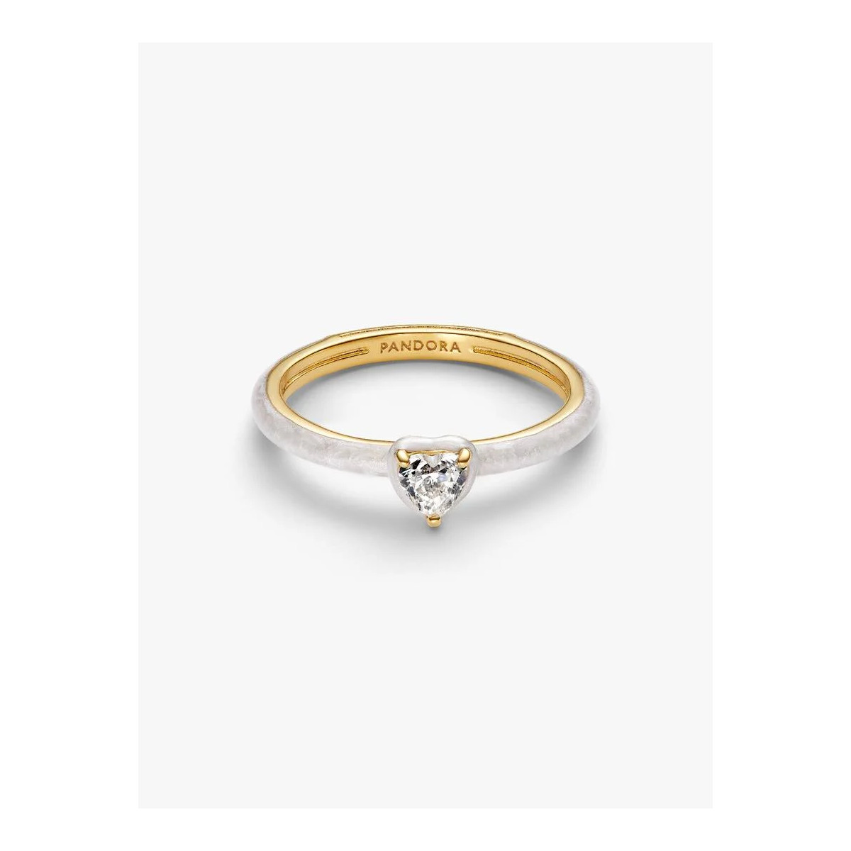 Anillo Corazón Chakra BlancoPANDORA - 163088C01