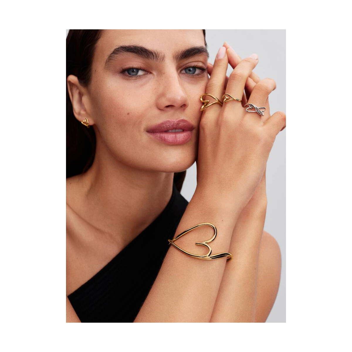 Anillo Corazón Pequeño Forma OrgánicaPANDORA - 164361C00