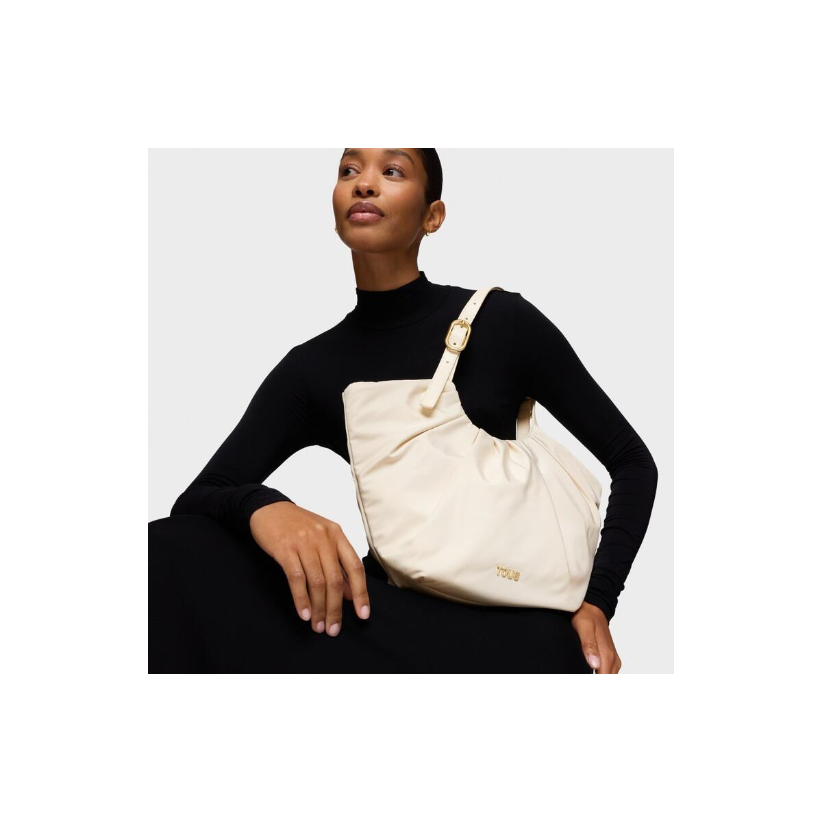 Capazo mediano beige TOUS Travel