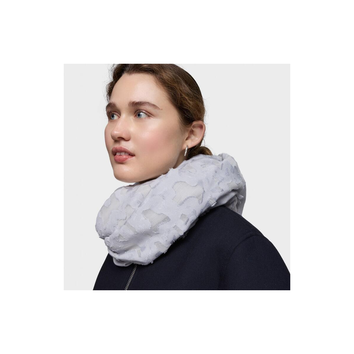 Foulard Kaos Devoré azul grisaceo TOUS