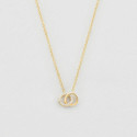 Collar Doble Círculo AGATHA PARIS