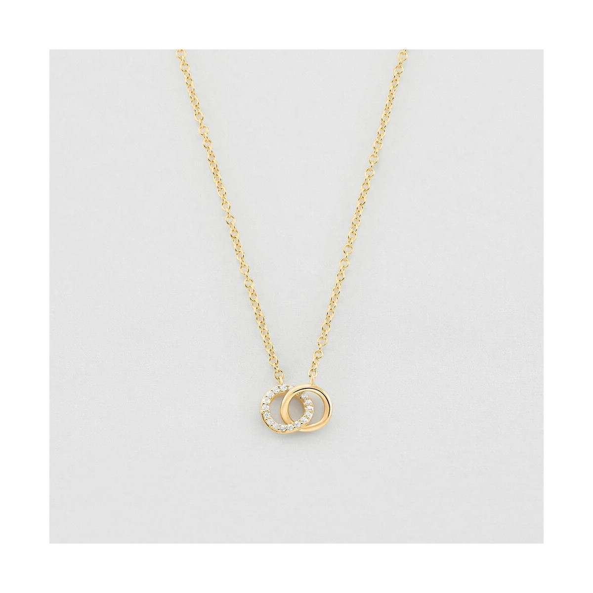 Collar Doble Círculo AGATHA PARIS
