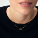 Collar Doble Círculo AGATHA PARIS