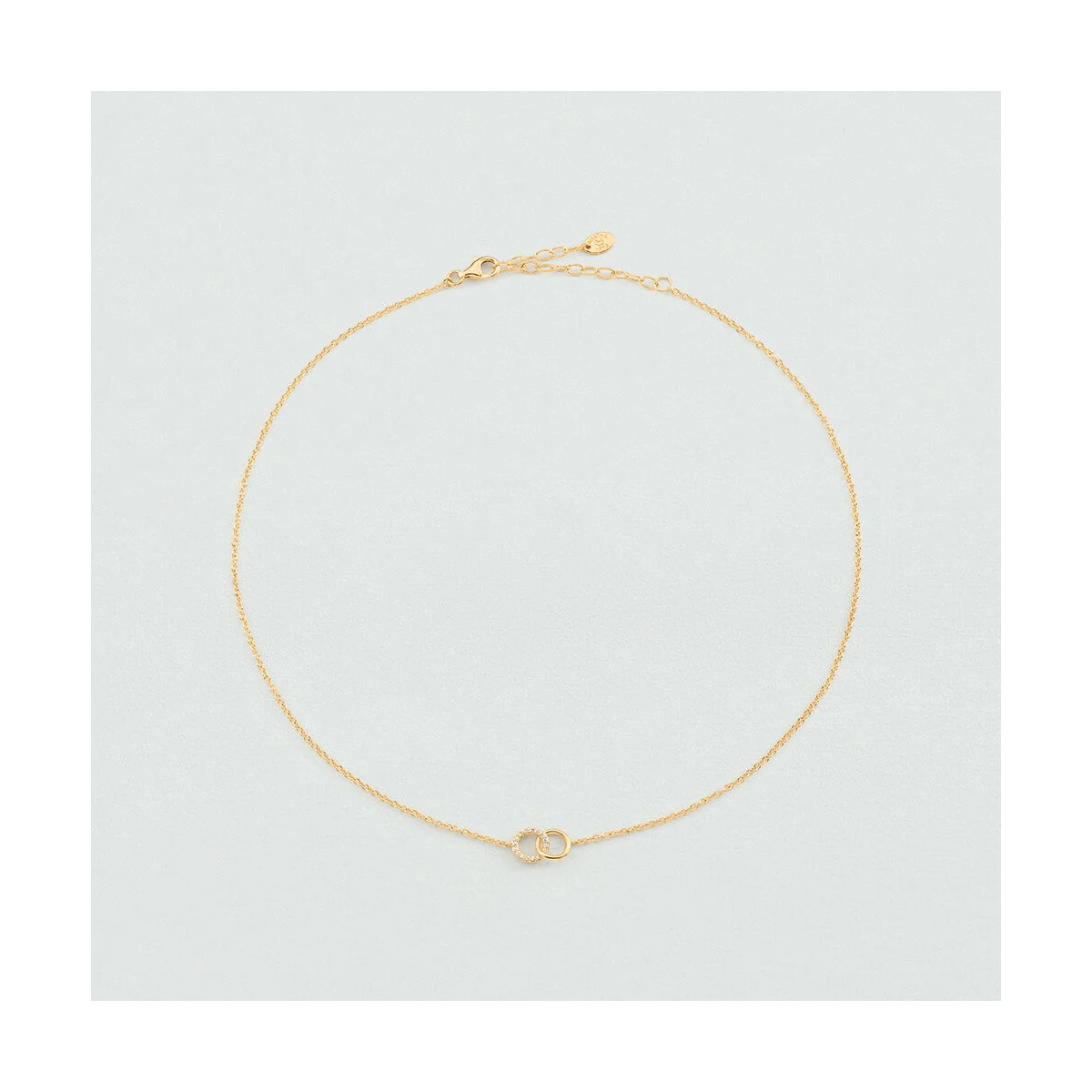 Collar Doble Círculo AGATHA PARIS