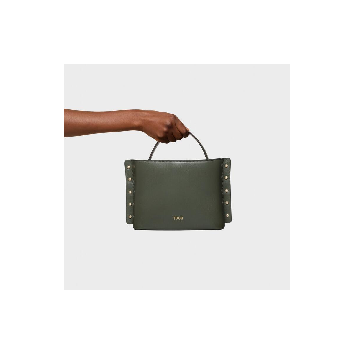 Bandolera mediana caqui TOUS Jewelry Studs