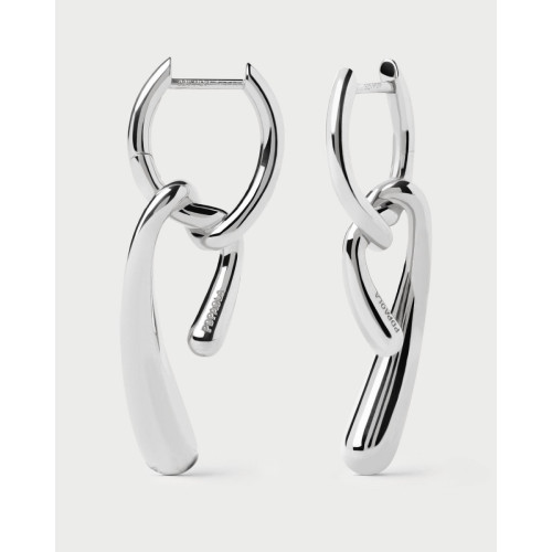 Aros de plata Twist PDPAOLA