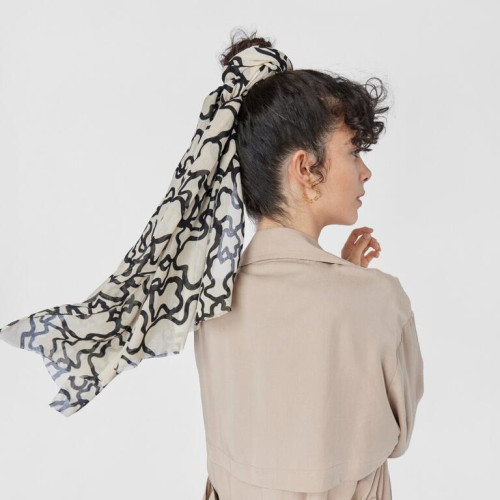 Foulard TOUS Kaos en color arena