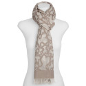 Foulard Kaos en color piedra TOUS