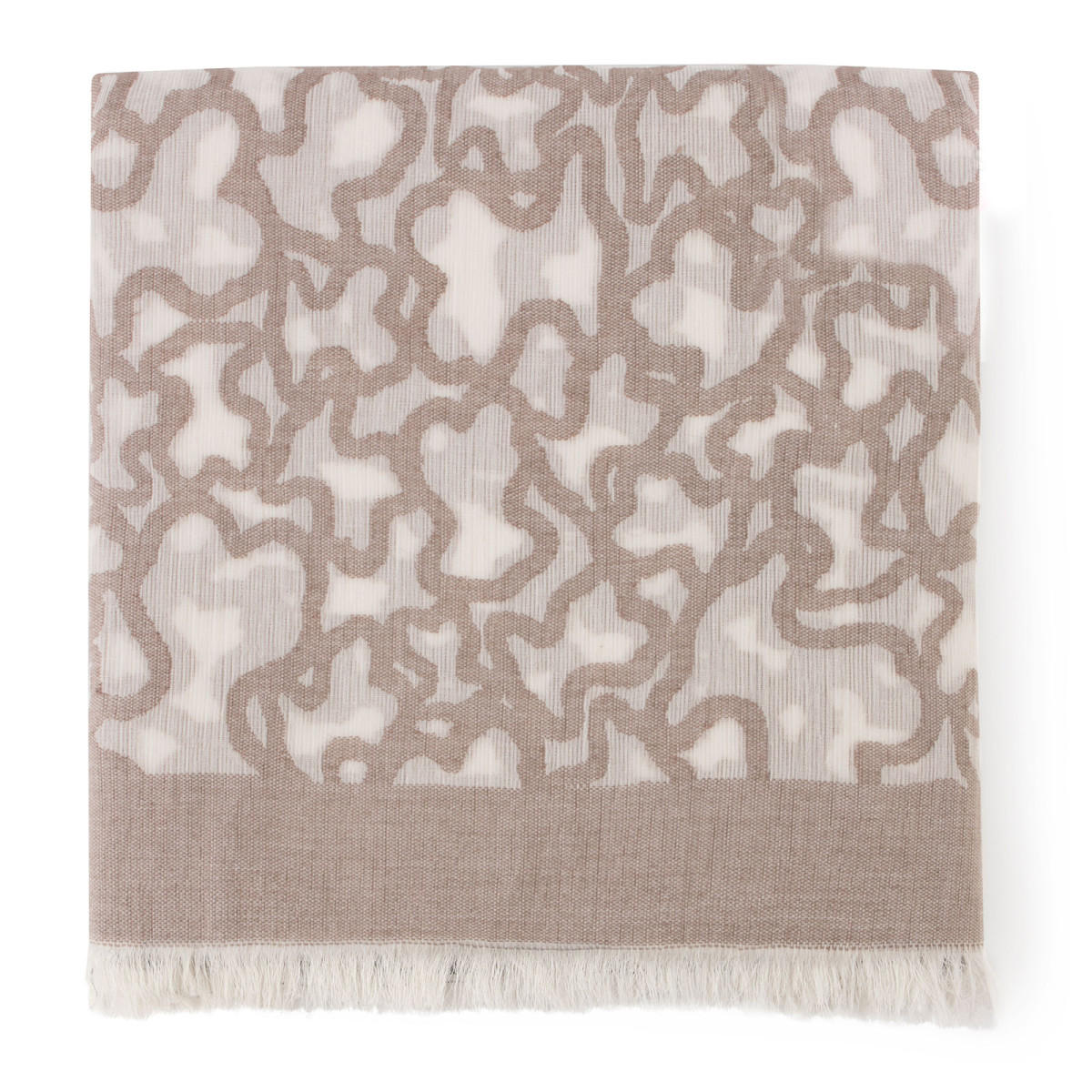 Foulard Kaos en color piedra TOUS