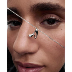 Collar con colgante de plata con la inicial A PDPAOLA