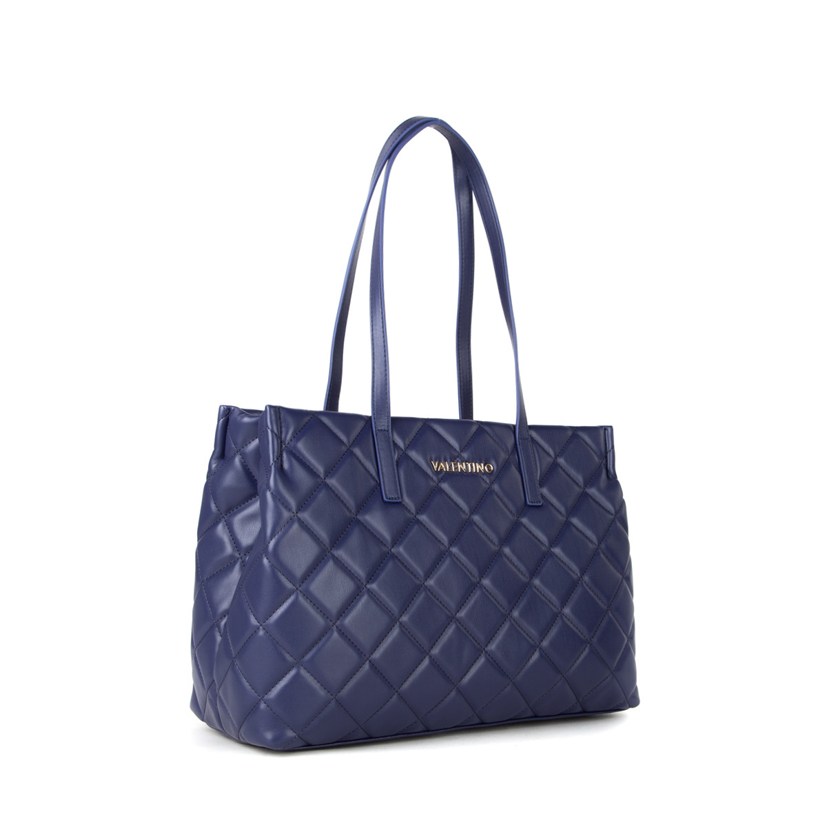 Bolso shopper azul VALENTINO