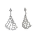 Pendientes Chandelier plata SALVATORE
