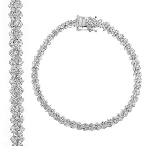 Pulsera Espiga SALVATORE PLATA