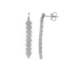 Pendiente espiga circonitas SALVATORE