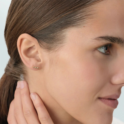 Pendientes Circ Verde AGATHA PARIS Odeón