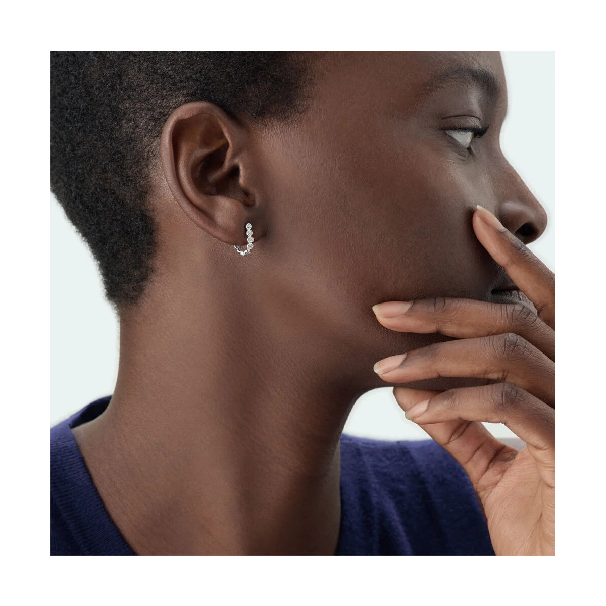 Aros Mini Esferas Plata AGATHA PARIS