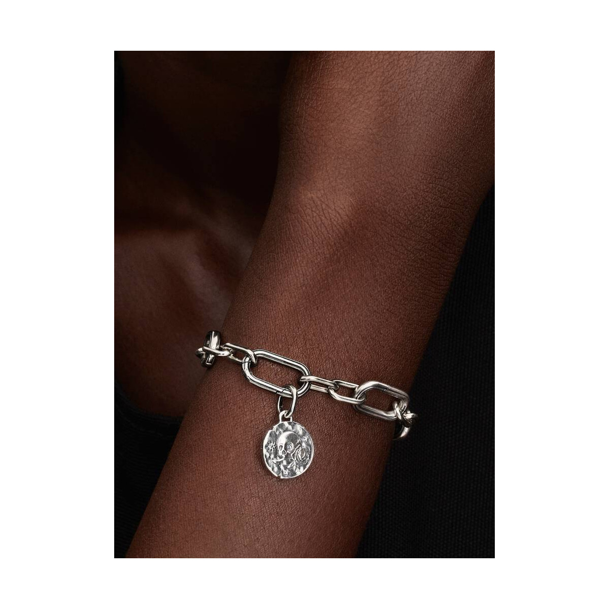 Charm Medallón CalaveraPANDORA