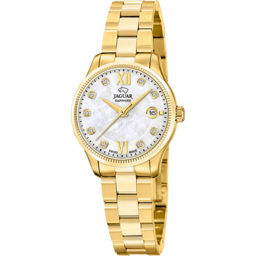 Reloj mujer Dorado Beige Swiss Made JAGUAR