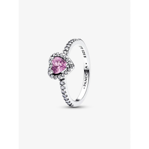 Anillo Corazón Elevado LilaPANDORA - 198421C12
