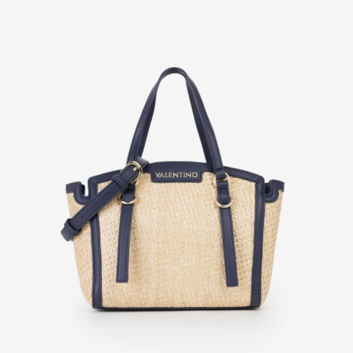 Bolso Shopping Demetra natural/azul VALENTINO