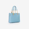 Bolso Shopping mediano Gea azul VALENTINO
