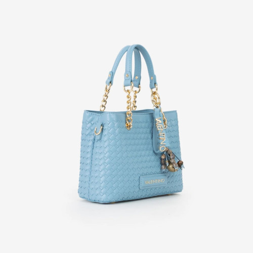 Bolso Shopping mediano Gea azul VALENTINO