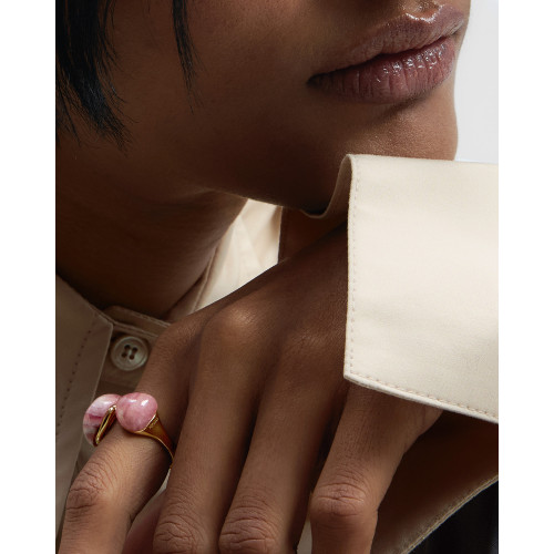 Anillo Gravity con Rodocrosita PDPAOLA - AN01-E99