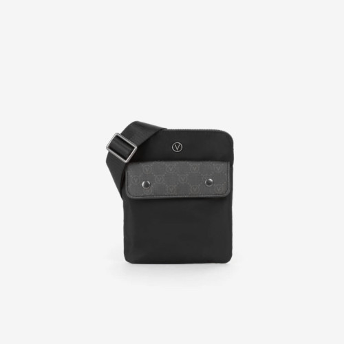 Bandolera hombre Nemesys negro VALENTINO