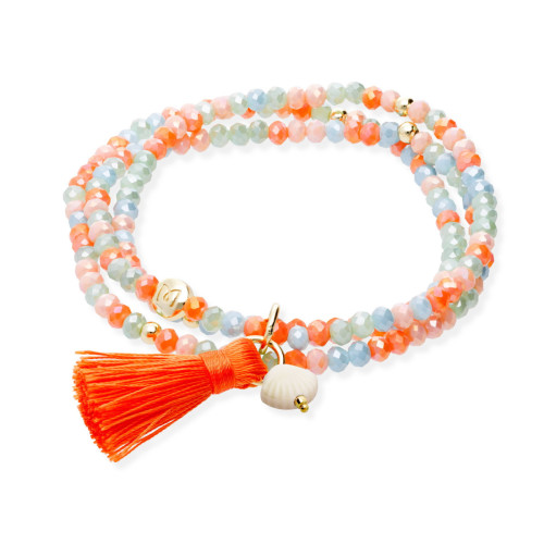 Pulsera Concha Zen MARINA GARCIA Coral