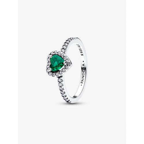 Anillo Corazón Elevado VerdePANDORA - 198421C07