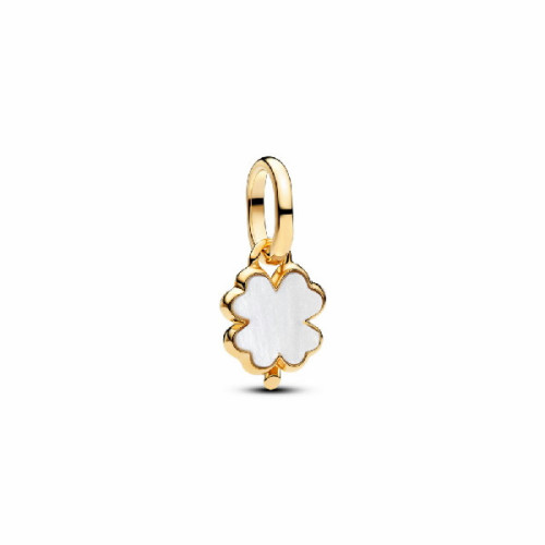 Charm Colgante Trébol de la Suerte Blanco PANDORA