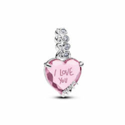 Charm Colgante Mamá I Love You Mom PANDORA