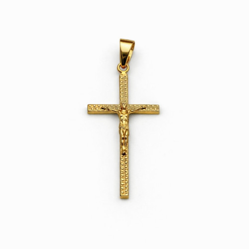 Colgante Cruz de Oro 18K con Cristo