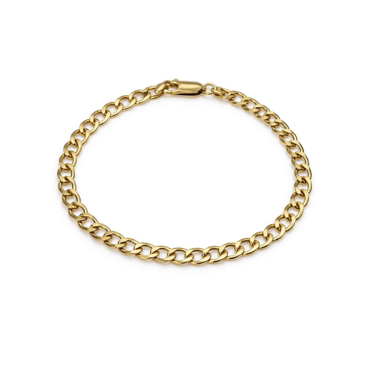 Pulsera de Eslabones en Oro Amarillo 18K