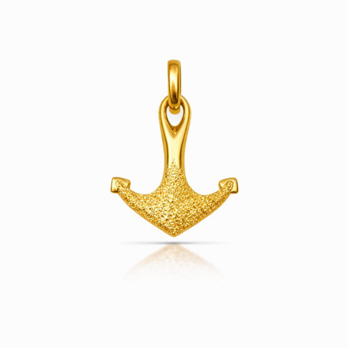 Colgante Ancla Oro 18k