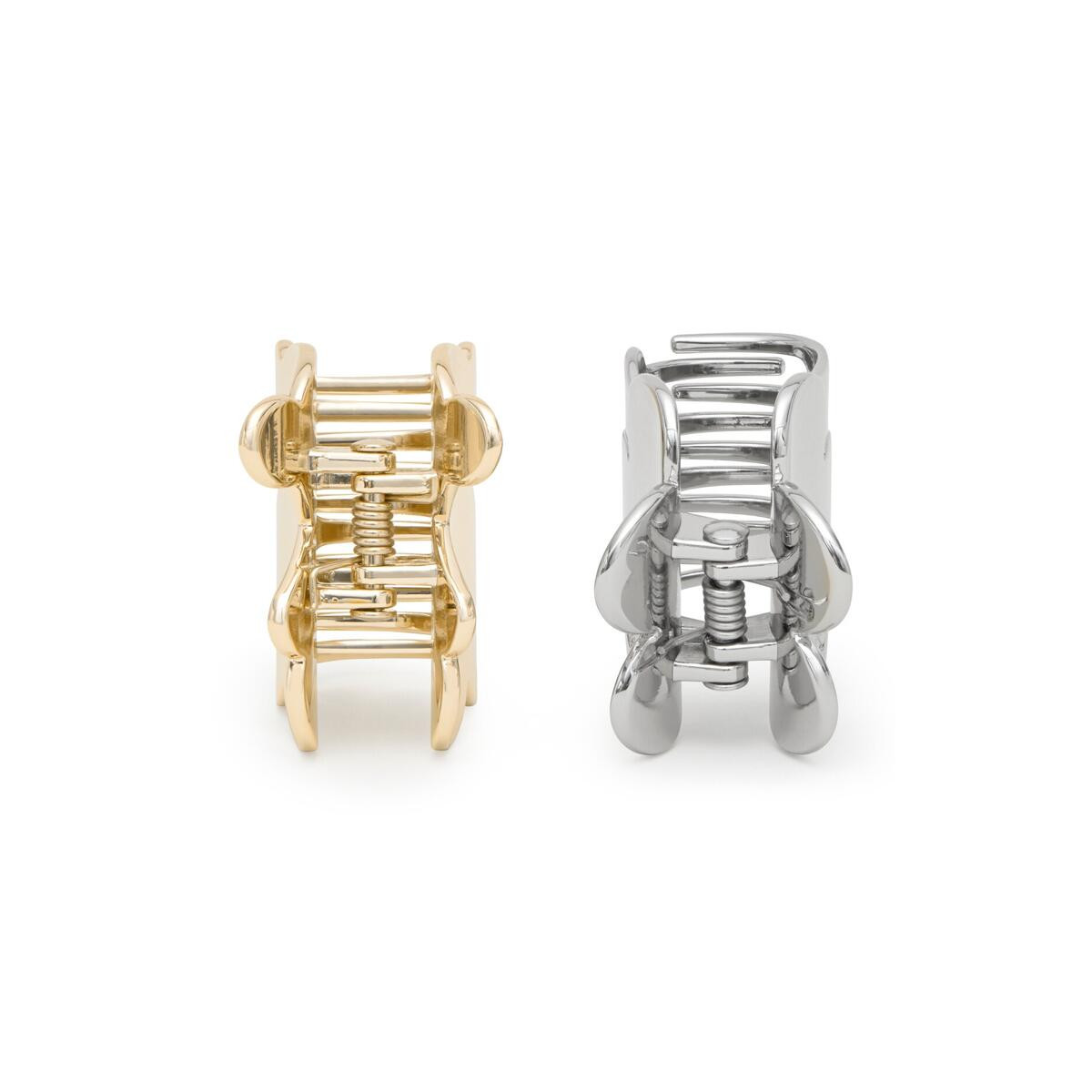 Pack 2 pinzas TOUS Oso-Flor Dorado-Plateado