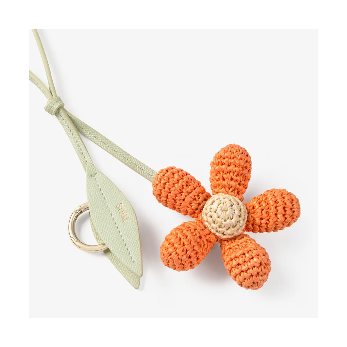 Llavero charm daisy naranja TOUS Icons