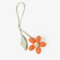Llavero charm daisy naranja TOUS Icons