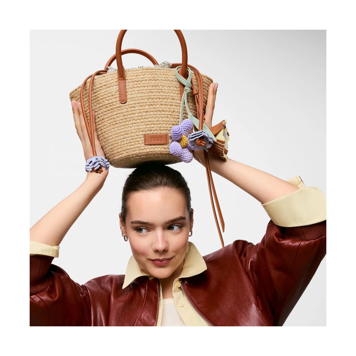 Llavero charm daisy malva TOUS Icons