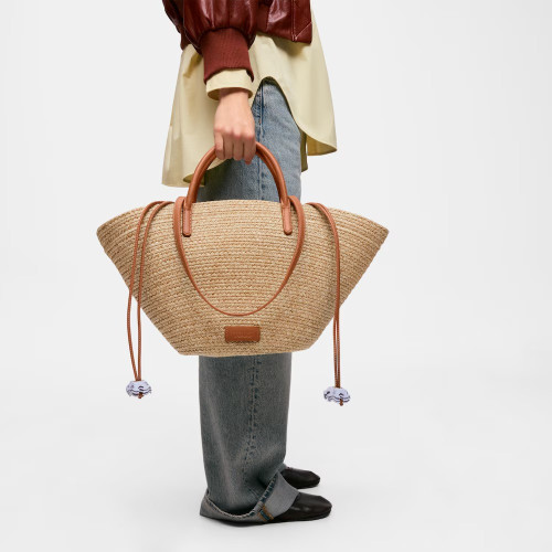 Capazo grande natural TOUS Summer Holidays