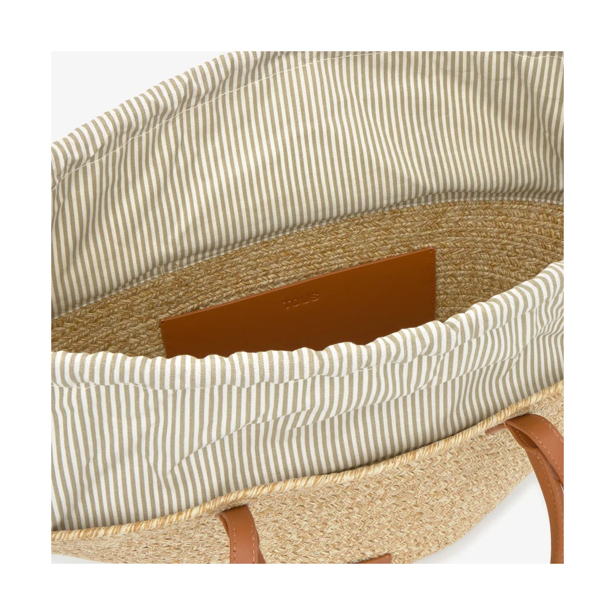 Capazo grande natural TOUS Summer Holidays