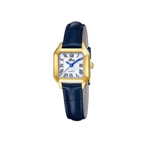 Reloj Old Money Dorado y Azul Mujer LOTUS