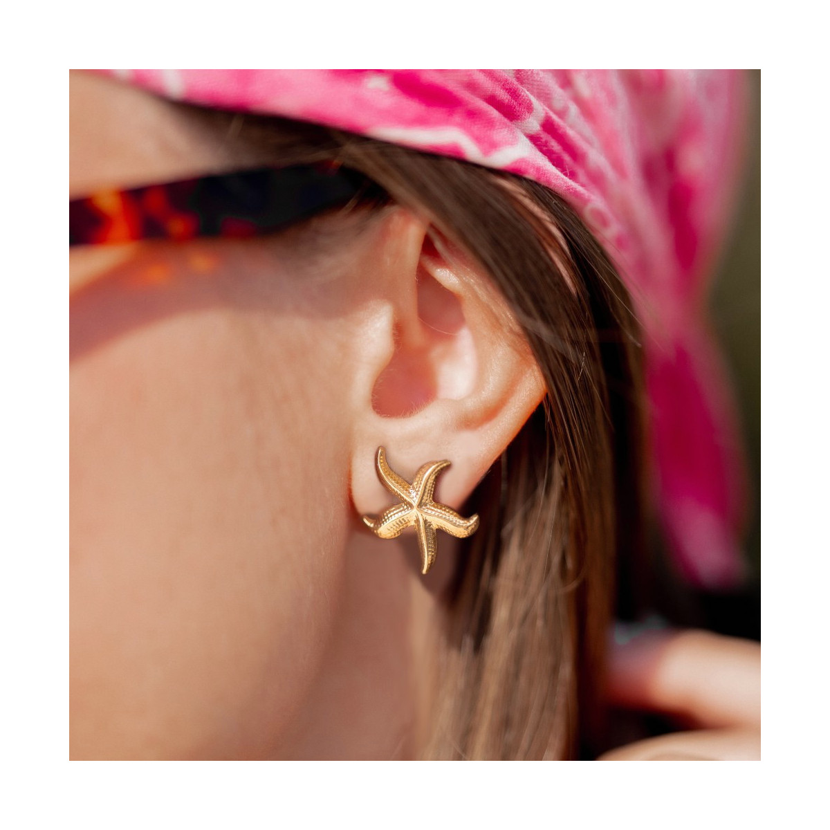 Pendientes de estrella de mar LES GEORGETTES