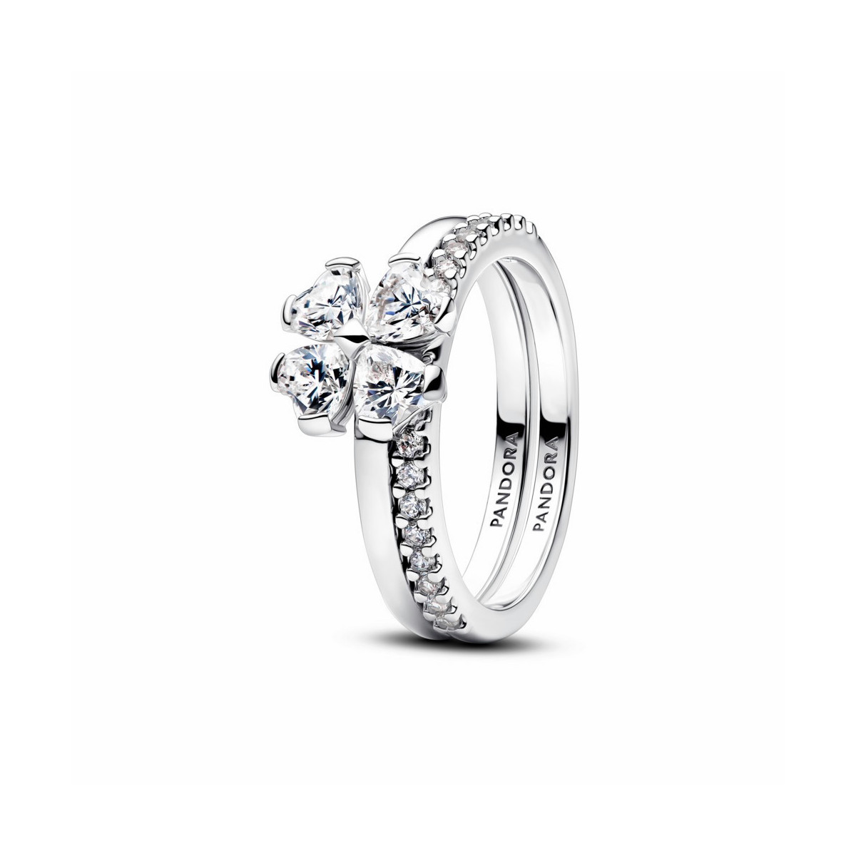 Anillo Divisible Trébol de la Suerte Brillante PANDORA - 194507C01